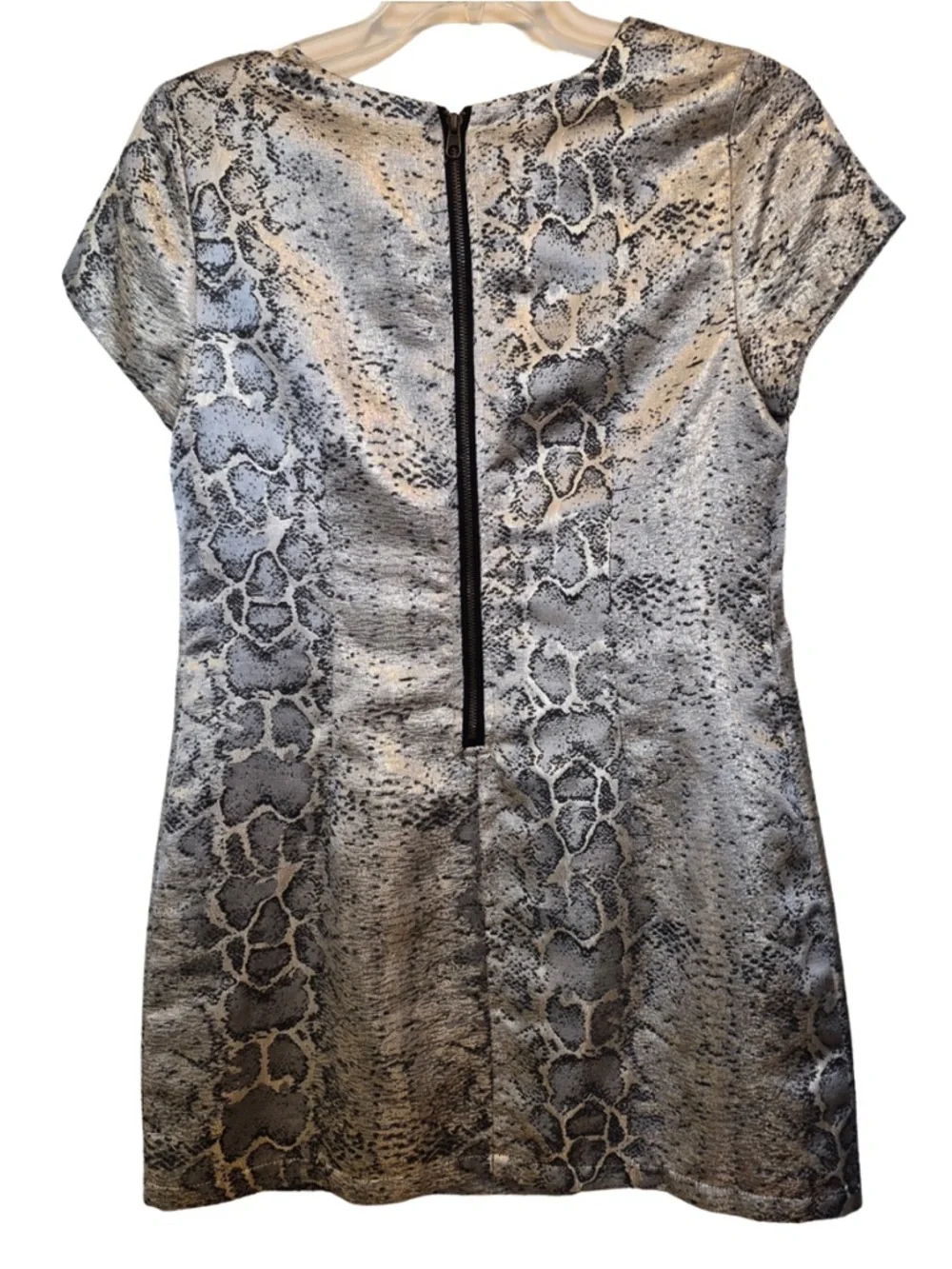 Sanctuary Metallic Mini Cocktail Dress - Picture 2 of 7